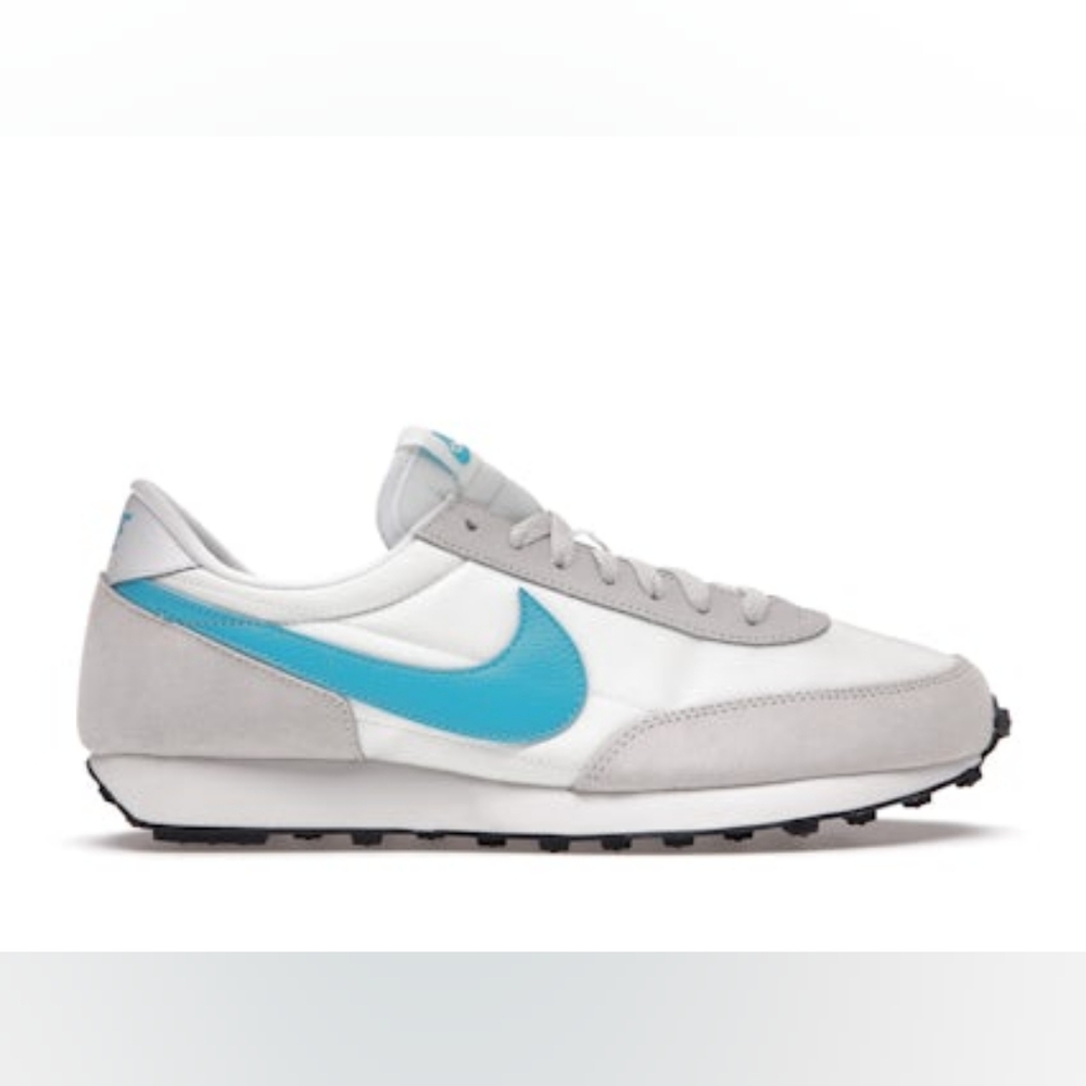 Nike White and Teal Athletic Shoes